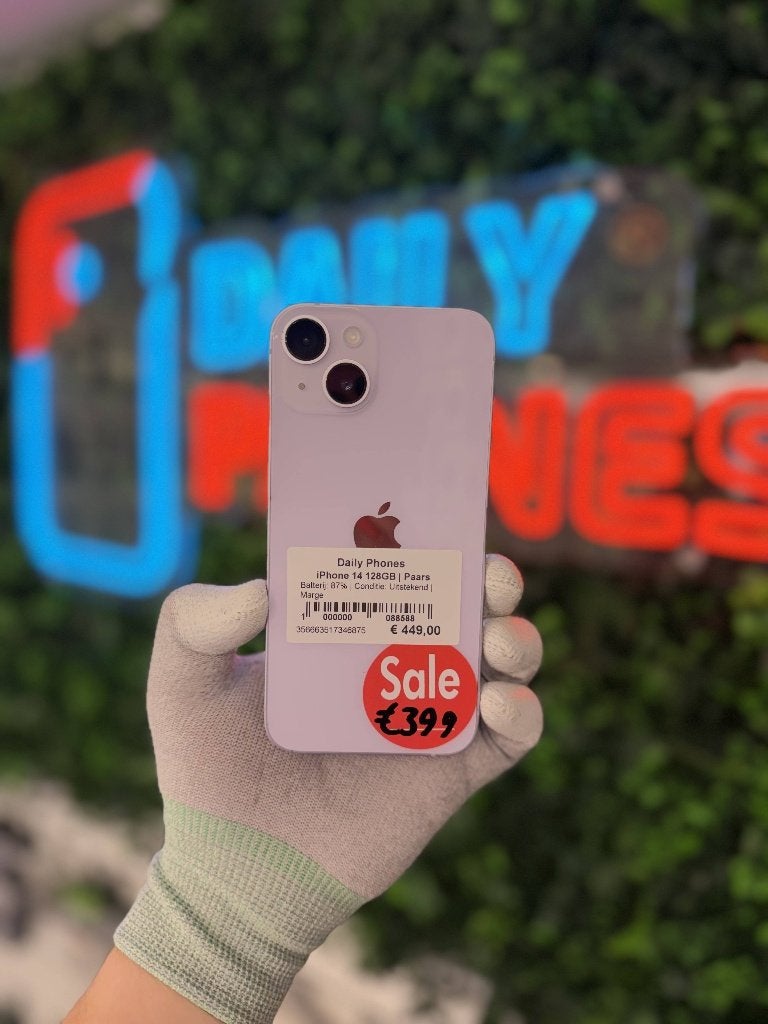 Zo goed als nieuw Apple iPhone 14 128GB, Ophalen of Verzenden, Zo goed als nieuw