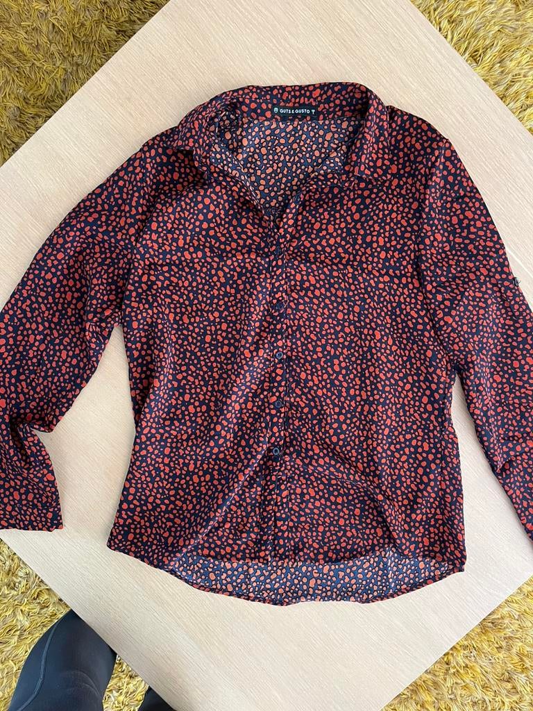 Guts & Gusto Blouse, Verzenden, Zo goed als nieuw, Maat 36 (S), Rood