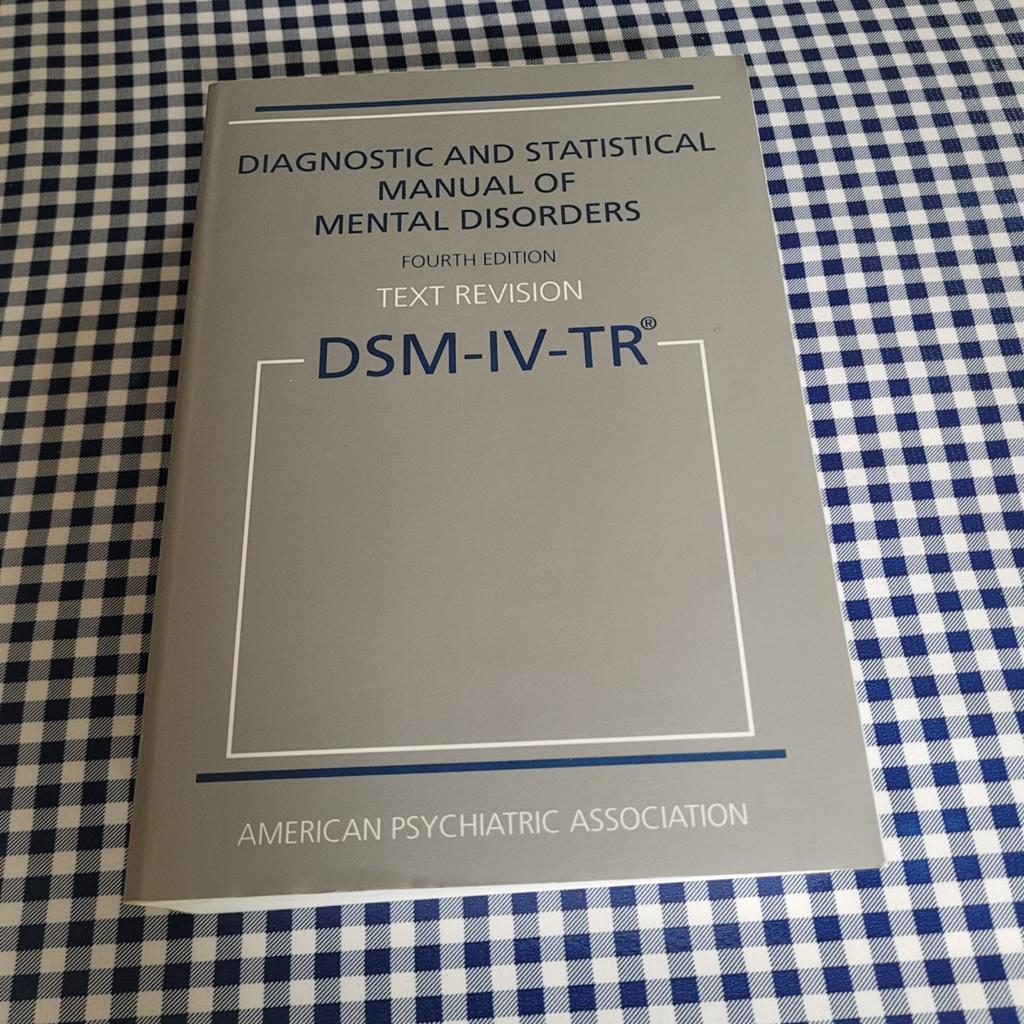 DSM-IV-TR: Diagnostisch Handboek Psychische Stoornissen, Boeken, Psychologie, Ophalen of Verzenden, Gelezen, American Psychiatric Association