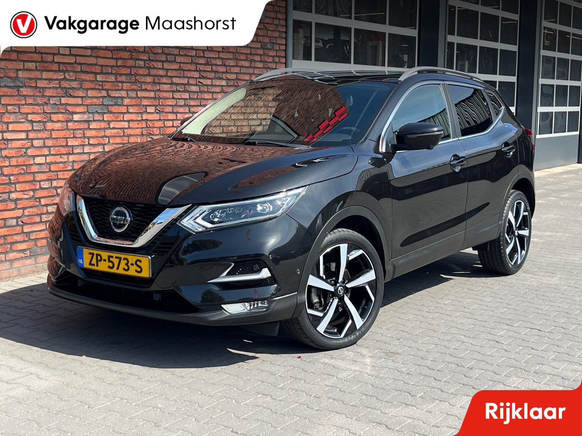 Nissan Qashqai 1.3 DIG-T Tekna 360Camera/PDC/LED/DAB/Keyle, Auto's, Automatische klimaatregeling, Gebruikt, Euro 6, 4 cilinders