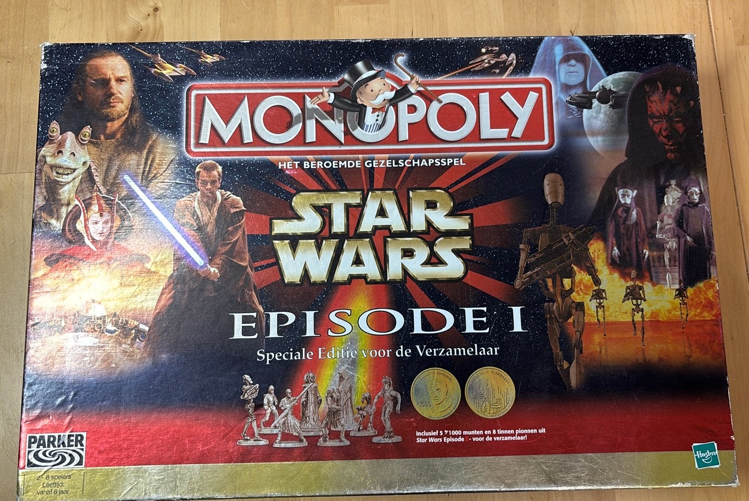 Star Wars Episode 1 Monopoly, special collectors edition, Vijf spelers of meer, Ophalen of Verzenden, Zo goed als nieuw