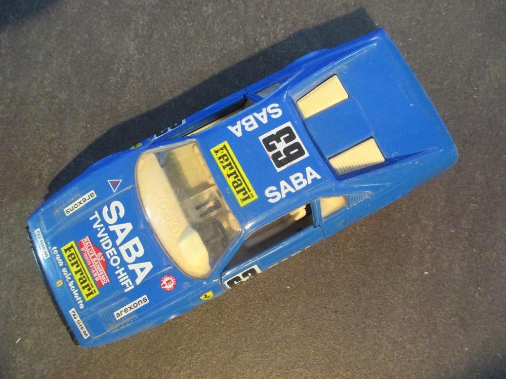 1:24 Ferrari 308 GTB - Bburago SABA #63 i.z.g.st., Hobby en Vrije tijd, Modelauto's | 1:24, Ophalen of Verzenden, Gebruikt, Bburago