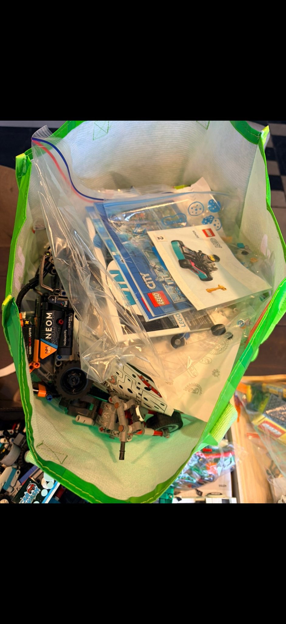 Foto 7 van Grote verzameling LEGO sets met instructieboekjes