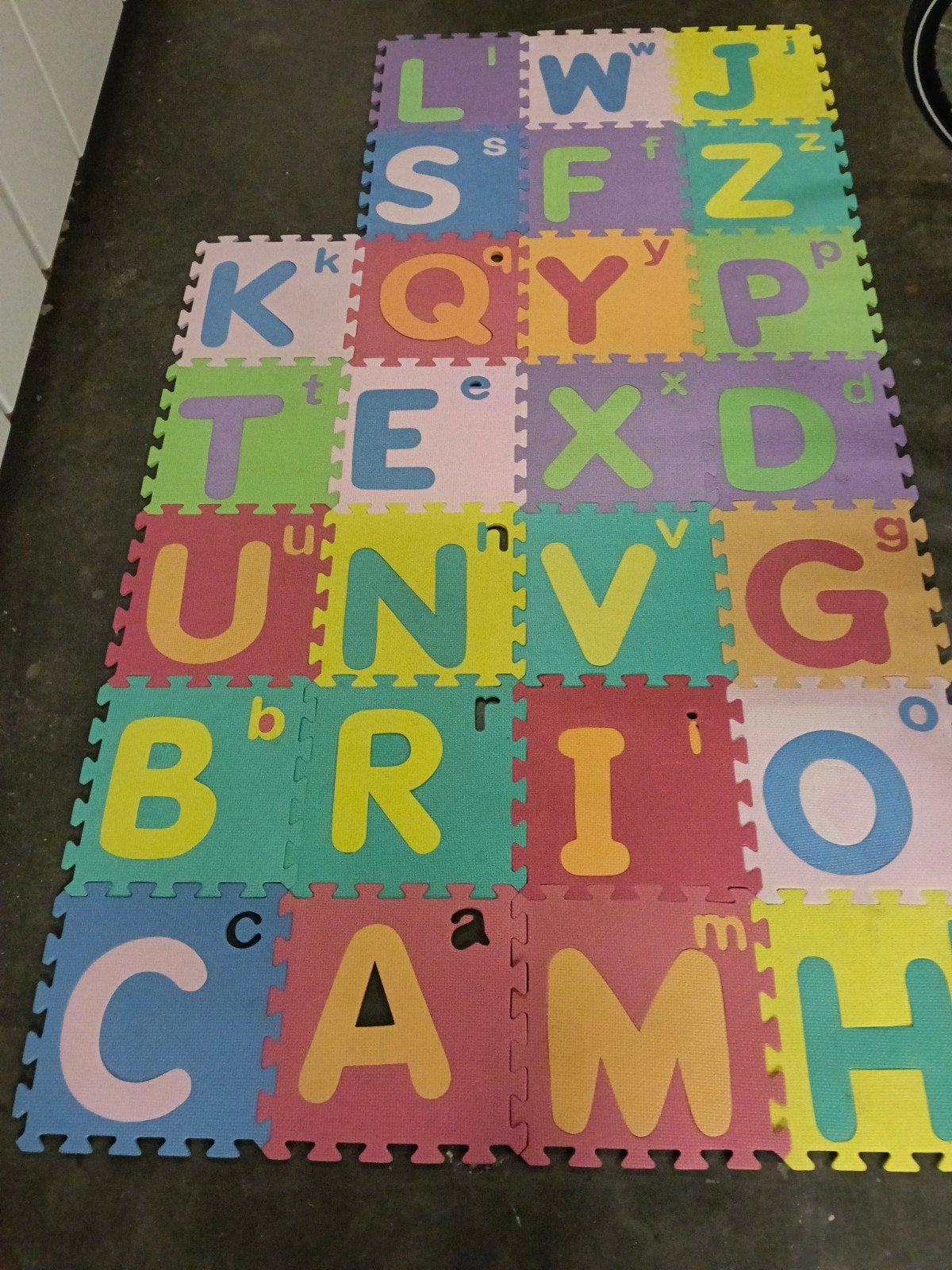 Speelmat met letters, Ophalen, Jongen of Meisje