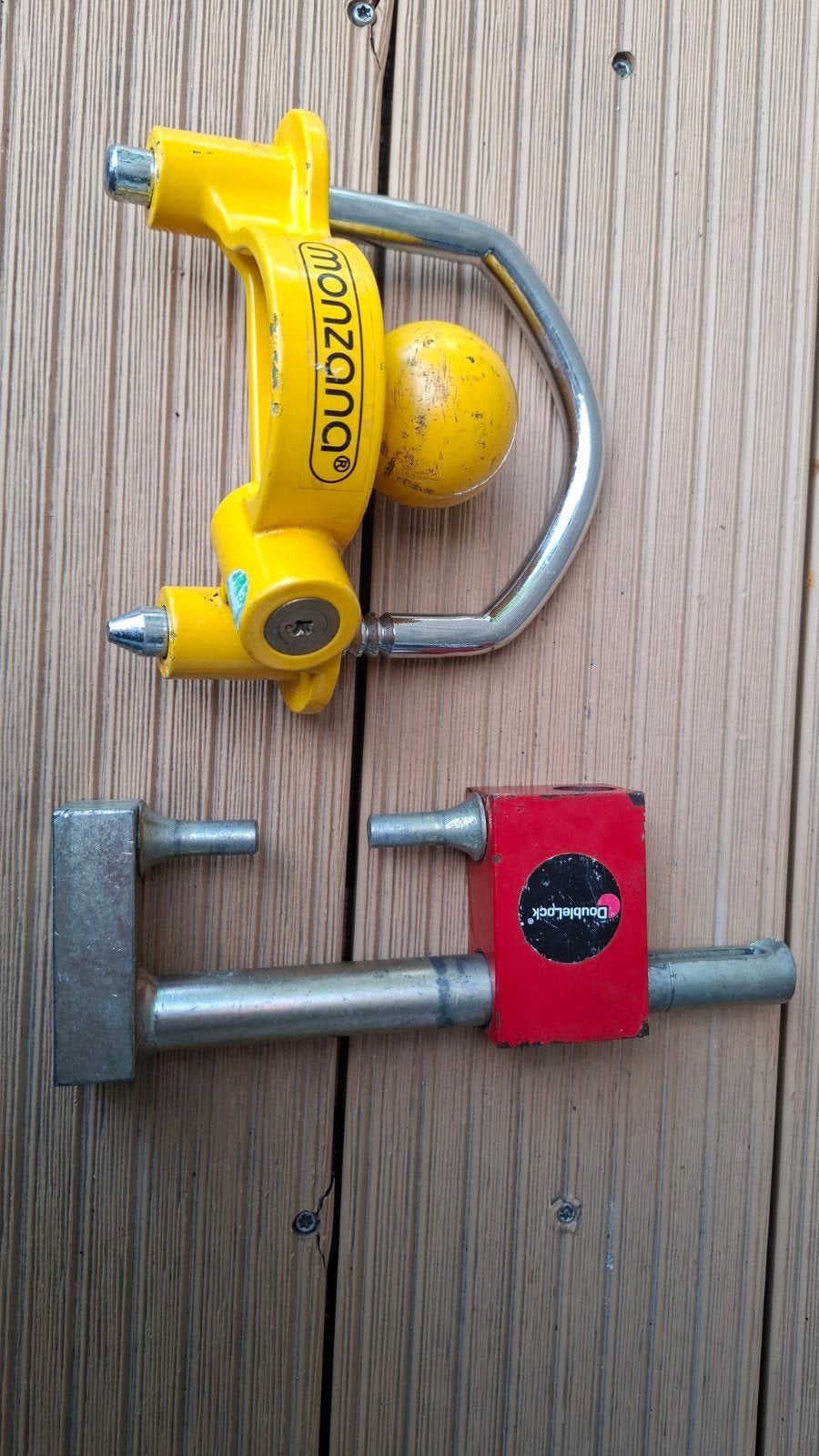 Dissel sloten voor caravan Monzana/Doublelock, Ophalen of Verzenden