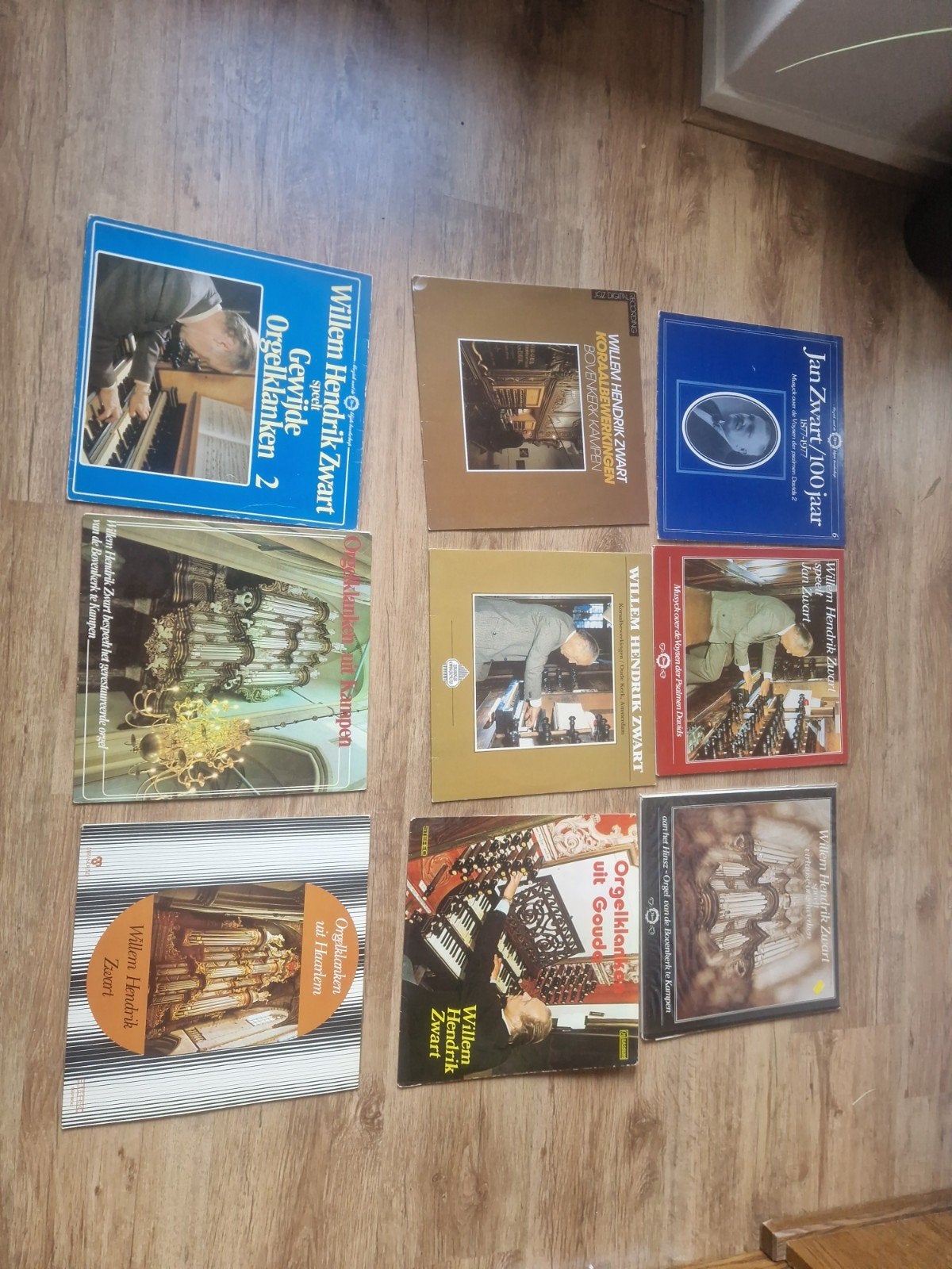 Willem Hendrik Zwart LP collectie - 25 orgel LP's, Cd's en Dvd's, Ophalen, Gebruikt, Complilatie, 12 inch