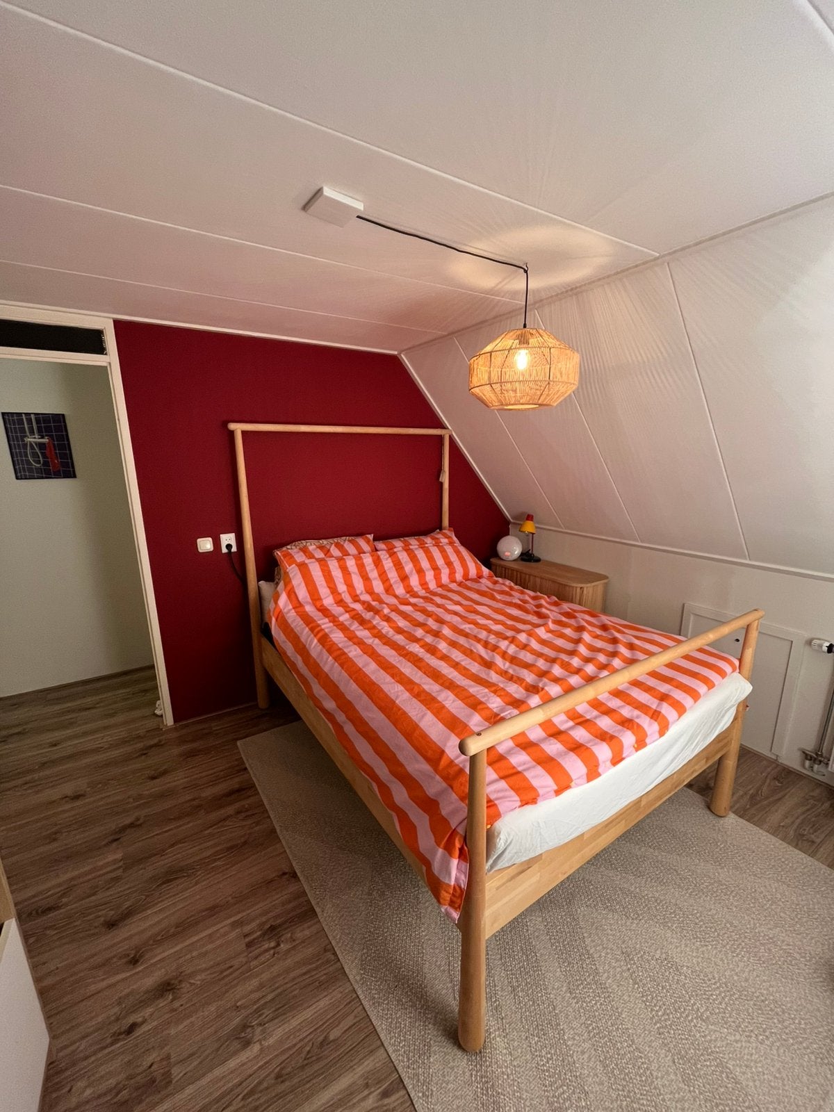 Ikea Gjöra bed frame 140x200, Ophalen, Gebruikt, Tweepersoons
