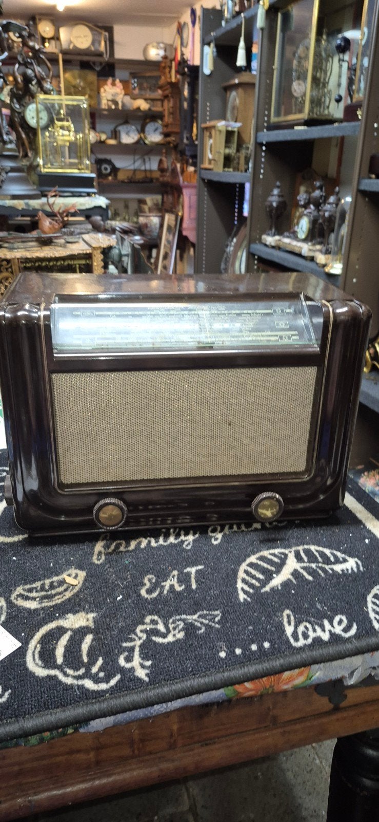 Philips NSF radio 1945/1946. 30 euro, Ophalen, Rechthoekig, Minder dan 50 cm