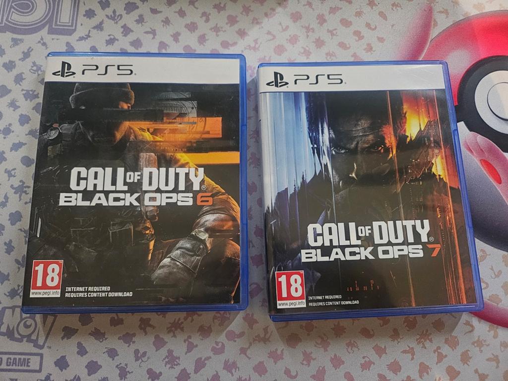 Black ops 7 en 6 ps5, Ophalen of Verzenden, Zo goed als nieuw