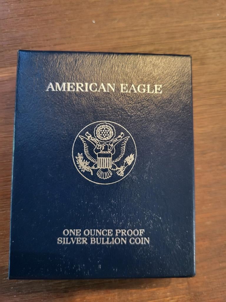 American Eagle dollar 2002, zilver, Ophalen of Verzenden, Noord-Amerika, Zilver