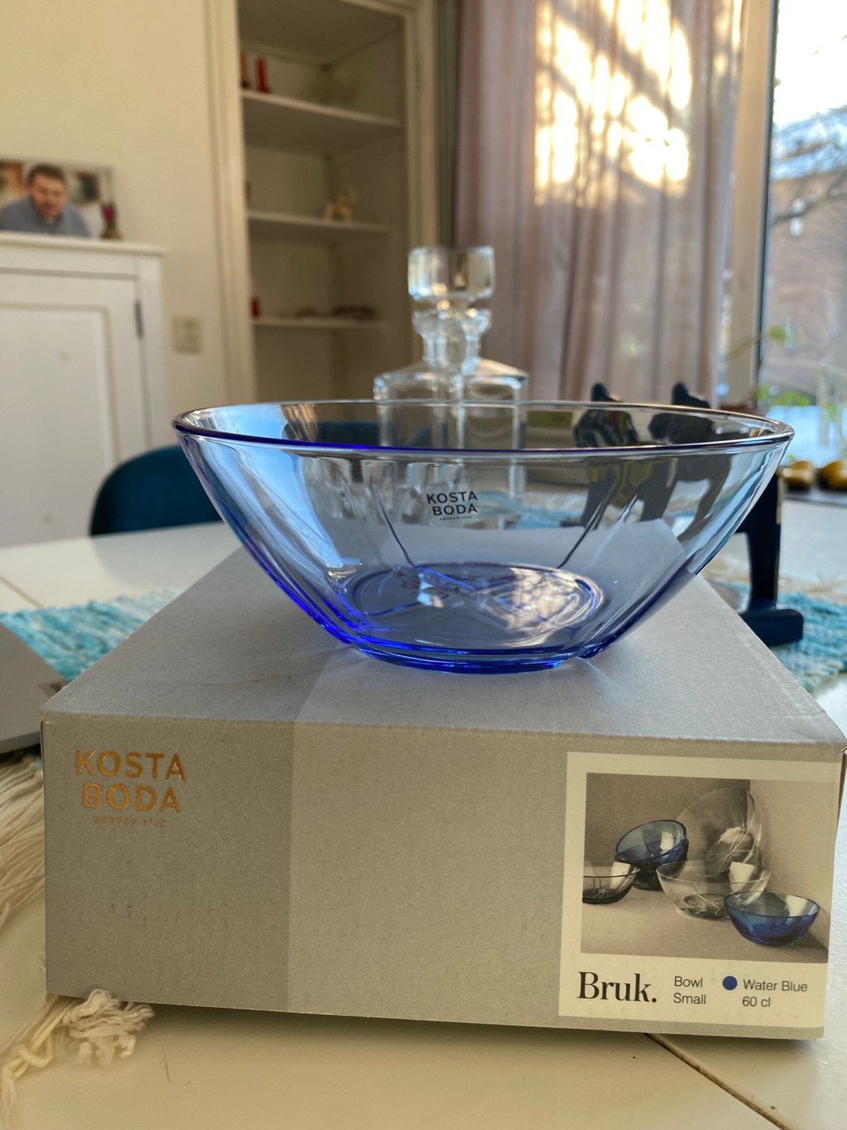 Kosta Boda Bruk 2 nieuwe schaaltjes Zweden, Ophalen, Zo goed als nieuw, Rond
