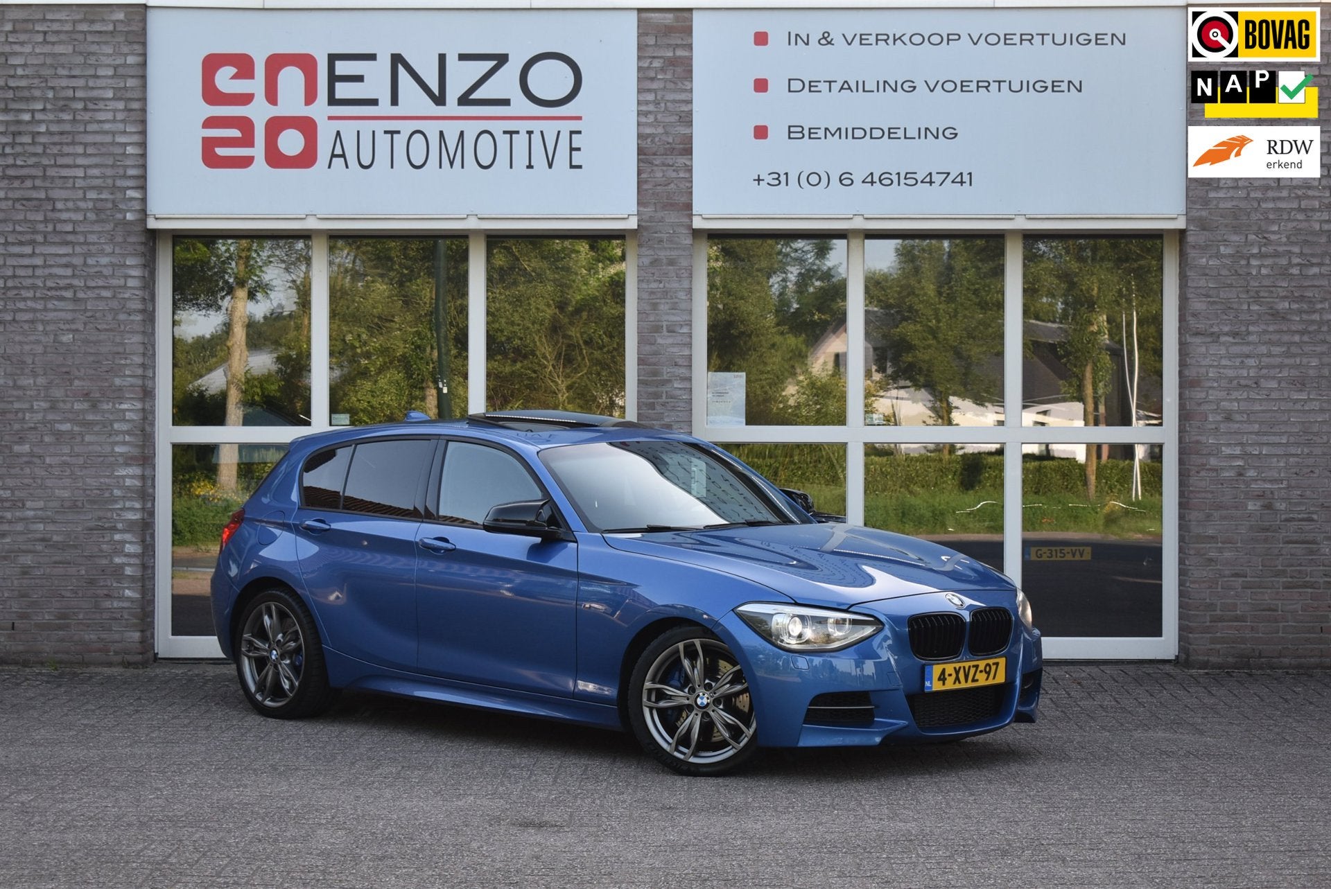 BMW 1-serie M135i xDrive High Executive Cruise Stoelv Goed o, Auto's, Gebruikt, Vierwielaandrijving, Onderhoudsboekje, 2979 cc