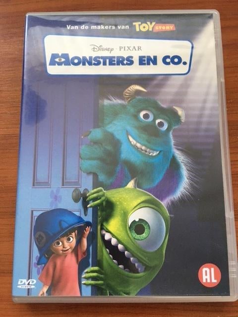 Disney DVD: Monsters en Co., Avontuur, Alle leeftijden, Ophalen of Verzenden, Zo goed als nieuw