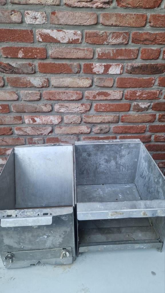 Lijmbakken voor kalkzandsteen  175mm en 214mm, Ophalen of Verzenden, Gebruikt