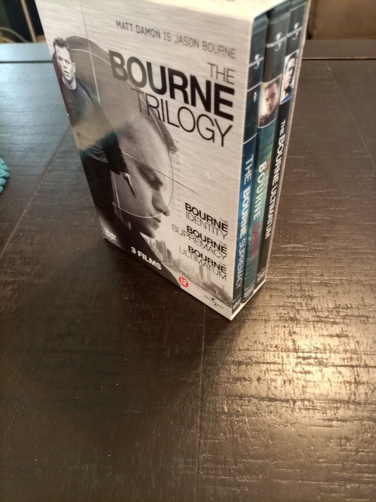 The Bourne Trilogy DVD Boxset - Actie Thriller, Boxset, Actie, Ophalen of Verzenden, Zo goed als nieuw
