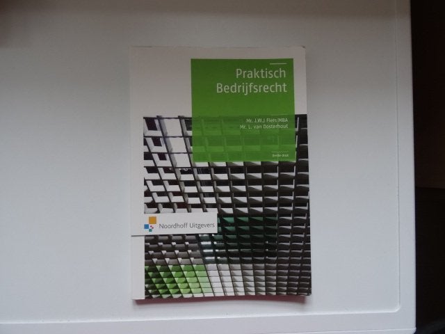 9789001845131 Praktisch Bedrijfsrecht, Ophalen of Verzenden, Alpha, Zo goed als nieuw, HBO