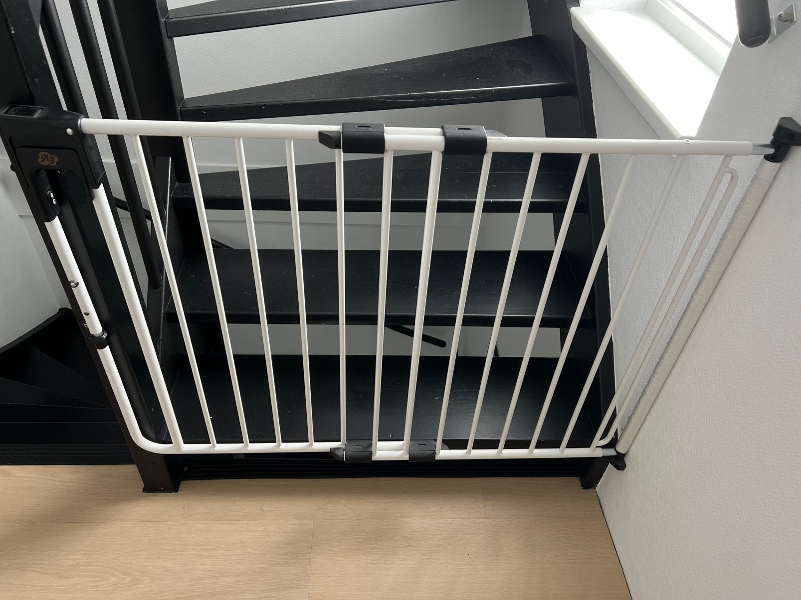 Fenss A3 SafetyDoor Traphek - wit, Ophalen, Zo goed als nieuw, Metaal of IJzer, 115 cm of meer
