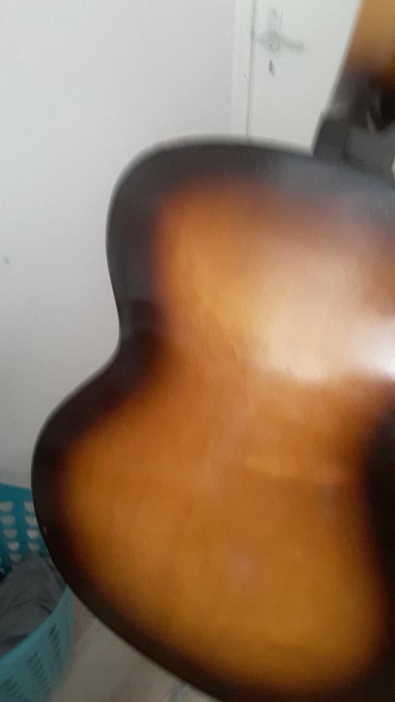 Egmond gitaar, Muziek en Instrumenten, Snaarinstrumenten | Gitaren | Akoestisch, Ophalen of Verzenden, Gebruikt, Western- of Steelstringgitaar
