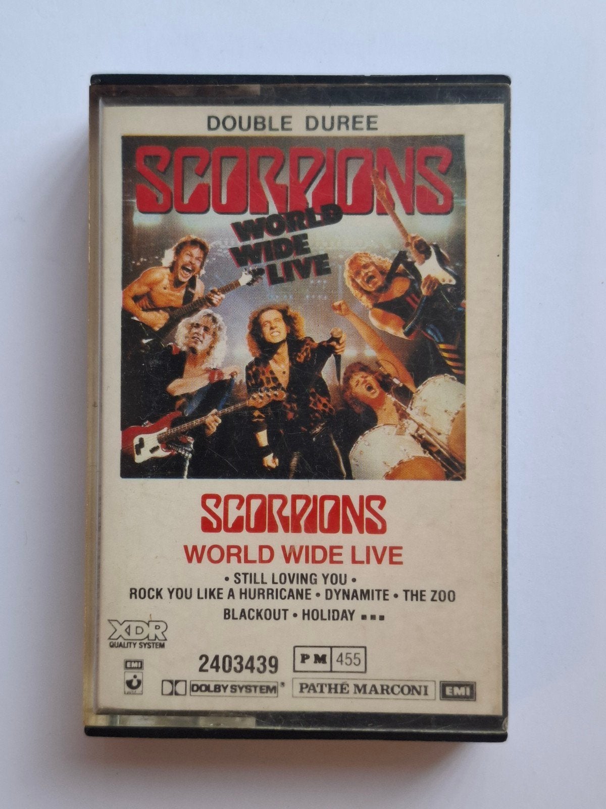 Scorpions - World Wide Live, Gebruikt, 1 bandje, Ophalen of Verzenden, Voorbespeeld