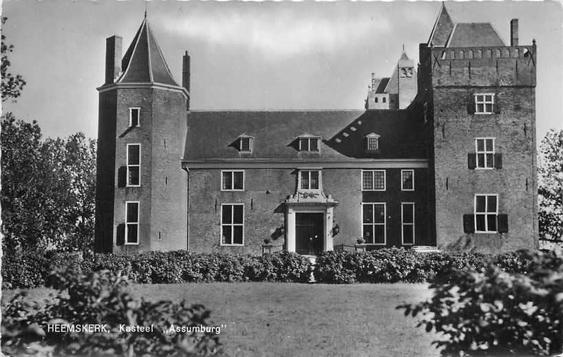 377-580-029 Heemskerk Assumburg, Ophalen of Verzenden, Voor 1920, Noord-Holland