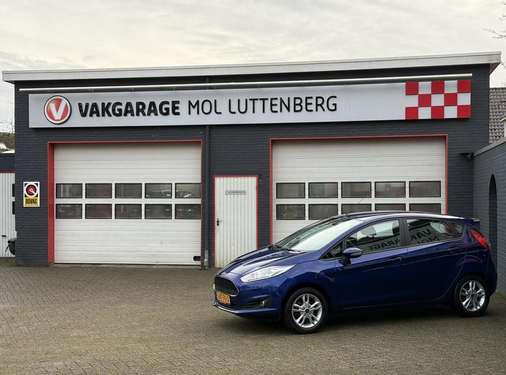 FORD Fiesta 1.0 80PK 5D S/S Style, STOELVERW. PDC, TREKHAAK,, Auto's, Voorwielaandrijving, Stof, Gebruikt, 525 kg