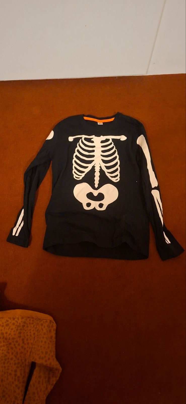 Skelet shirt lange mouwen - Halloween, Ophalen