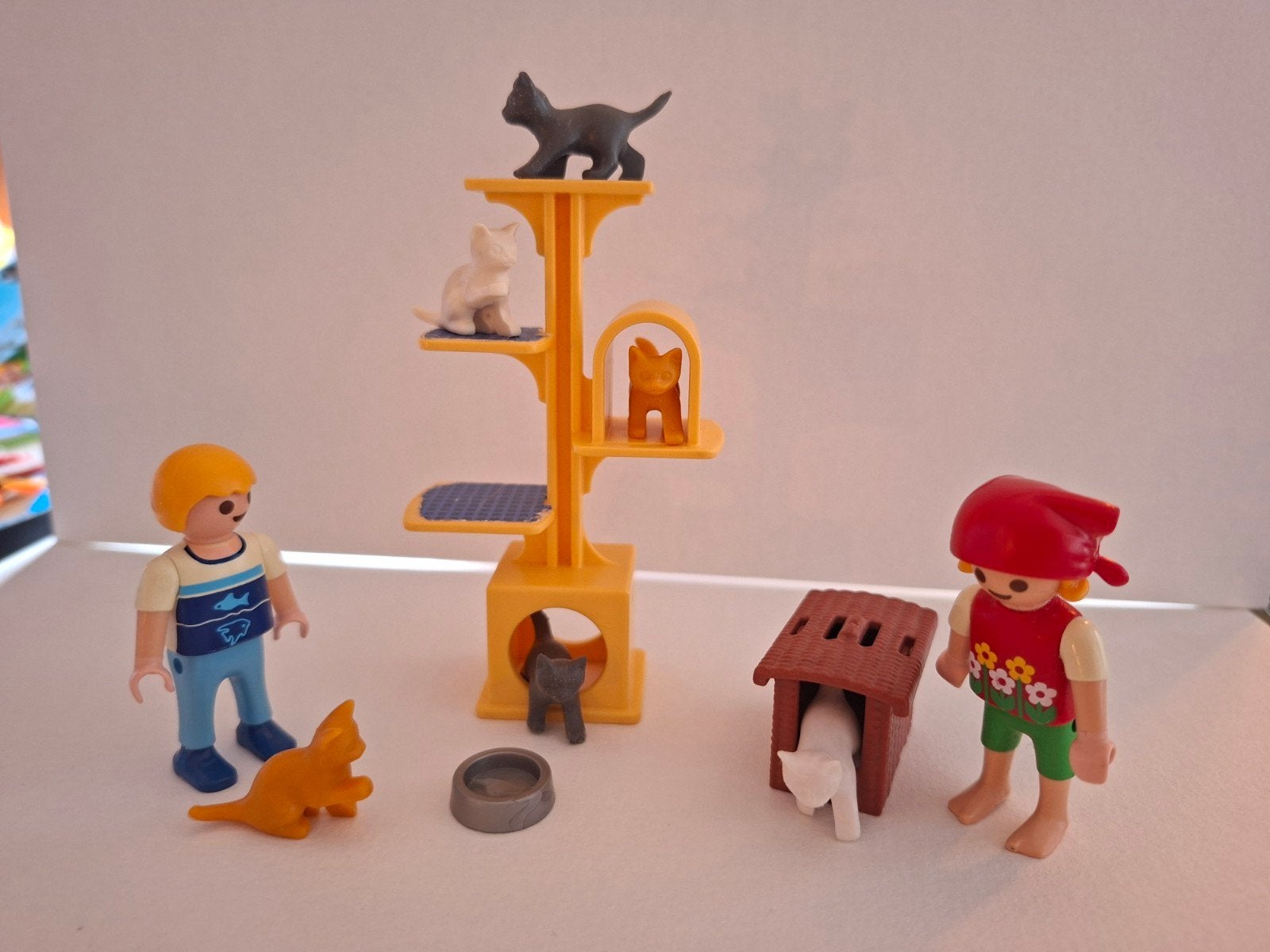 Playmobil 4347: krabpaal met poezen, Kinderen en Baby's, Speelgoed | Playmobil, Ophalen, Gebruikt, Complete set, Country