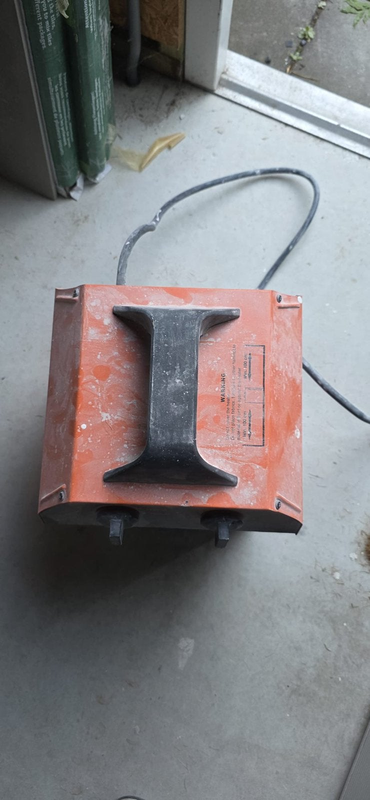 Eurom EK Delta 3000w werkplaatskachel, Ophalen of Verzenden, Gebruikt, Minder dan 150 ampère, Elektroden