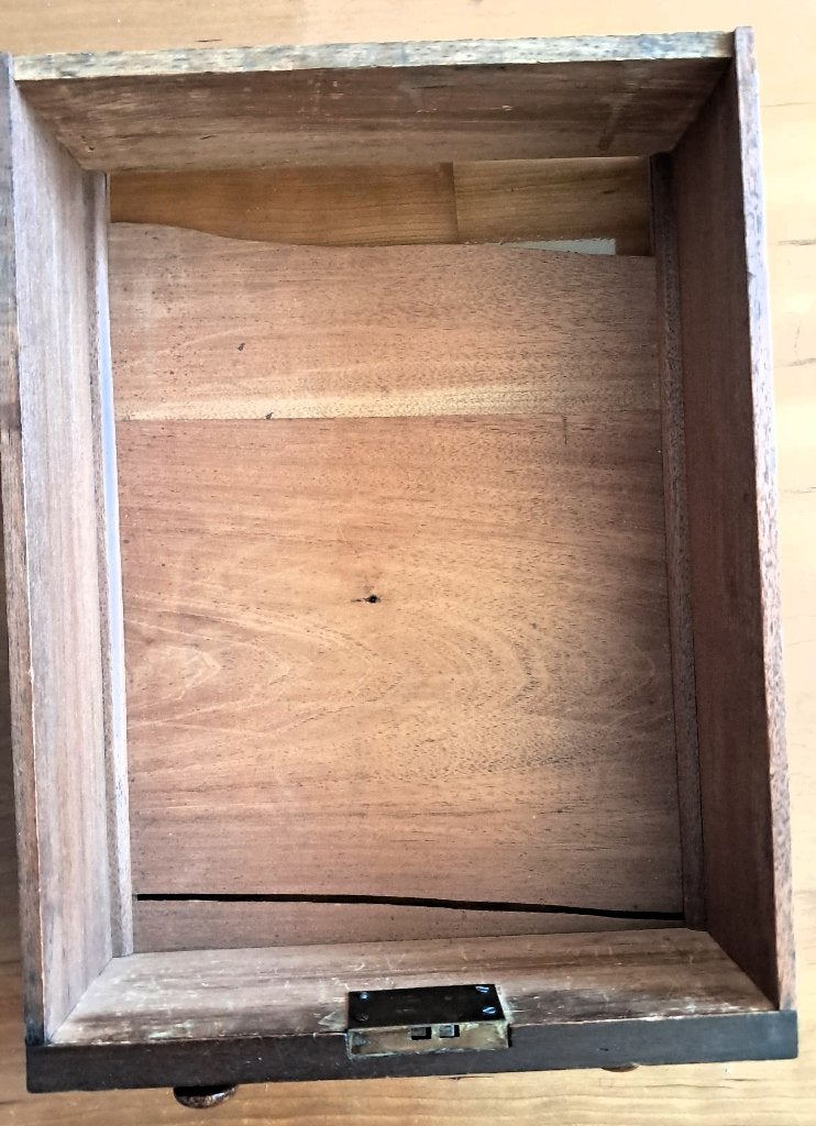Foto 25 van Uniek Antiek Eiken Dickens Bureau (ca. 1910) – Blikvanger!