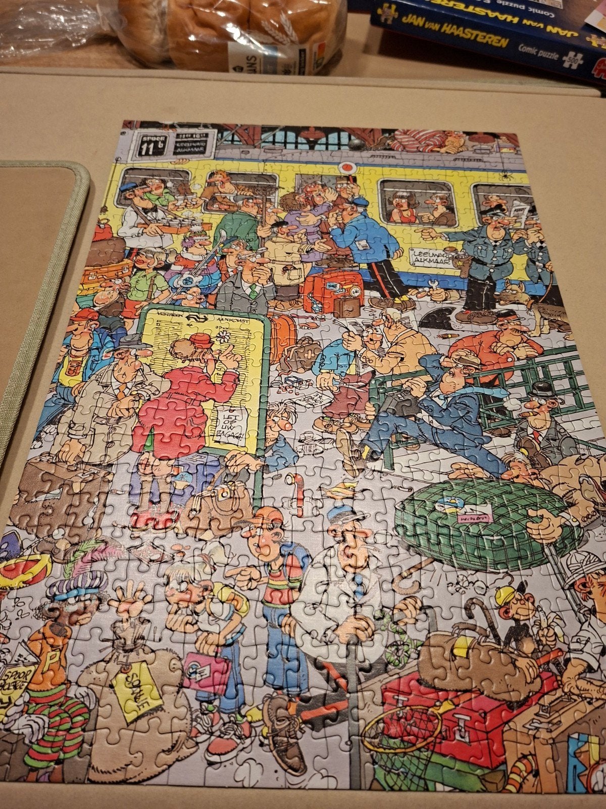 jan van haasteren puzzel 500 stukjes, Ophalen of Verzenden, 500 t/m 1500 stukjes, Zo goed als nieuw