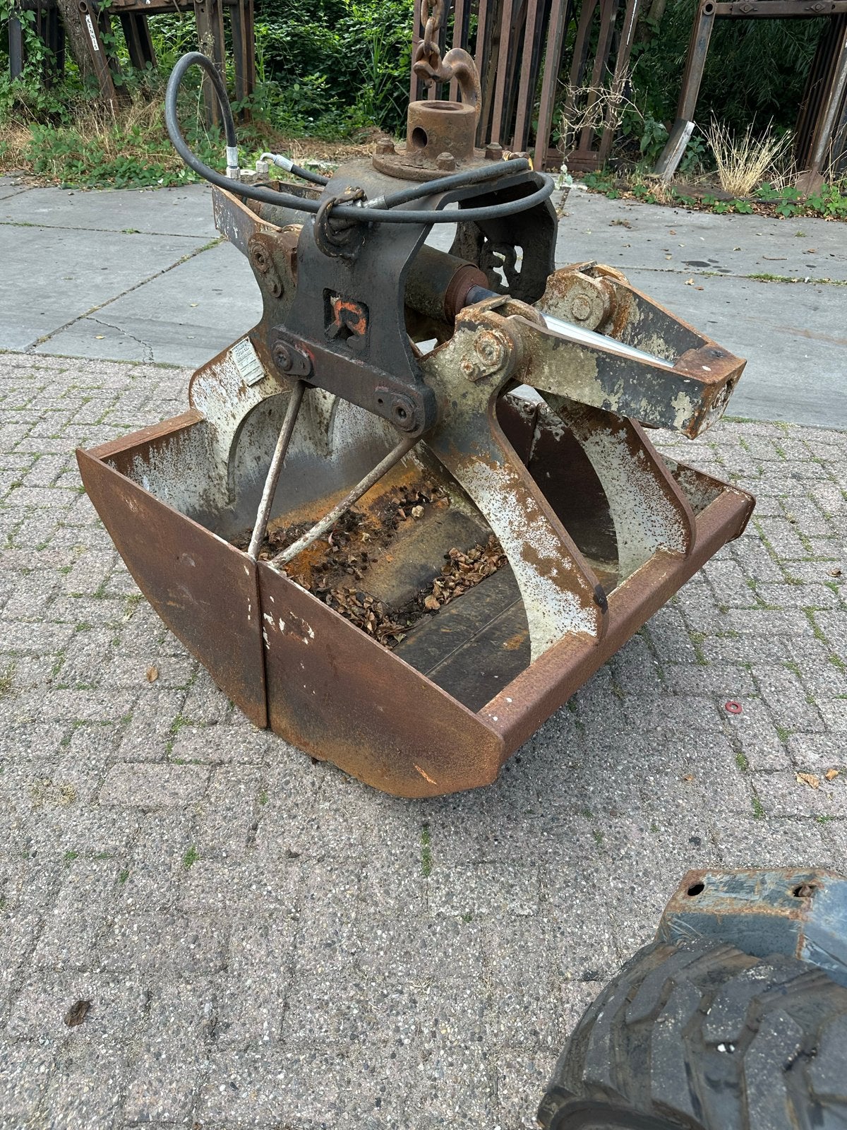 Bakker Knijperbak Grijpbak 90 cm breed, Tuin en Terras, Aarde en Mest, Ophalen of Verzenden