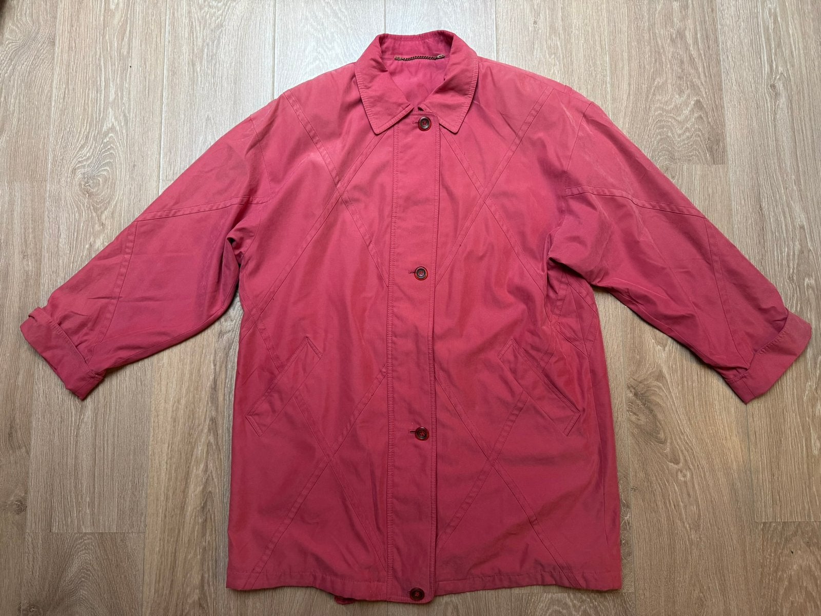 Atelier Création dames jas rood maat 42, Kleding | Dames, Ophalen of Verzenden, Gedragen, Maat 42/44 (L), Rood
