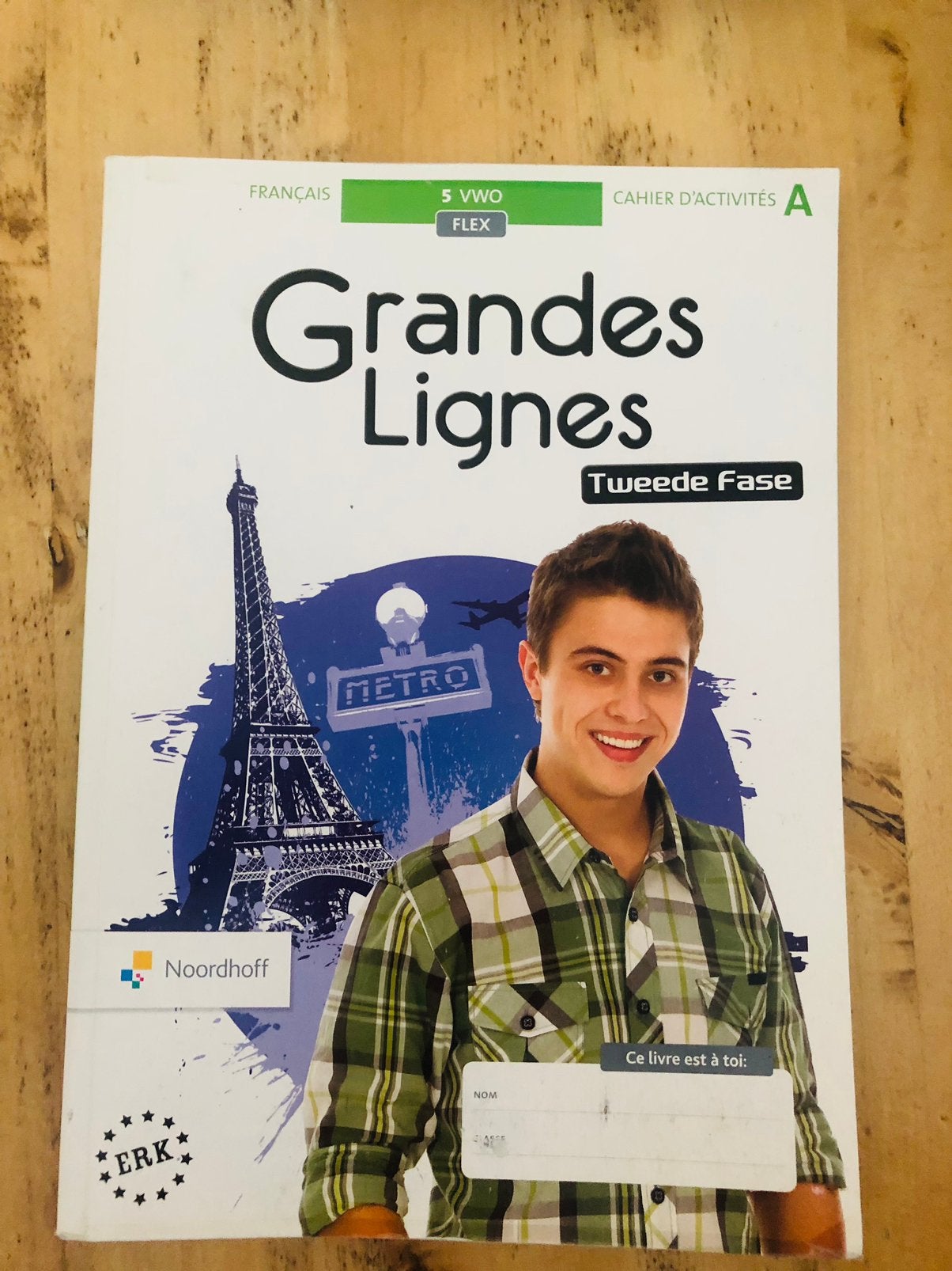 VWO 5 GRANDES LIGNES FRANS deel A, Boeken, Schoolboeken, Ophalen of Verzenden, Zo goed als nieuw, VWO, Frans
