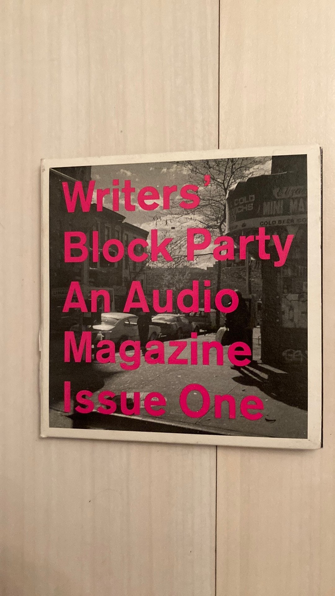Writers’Block Party, an audio magazine issue one - various, Ophalen of Verzenden, Zo goed als nieuw