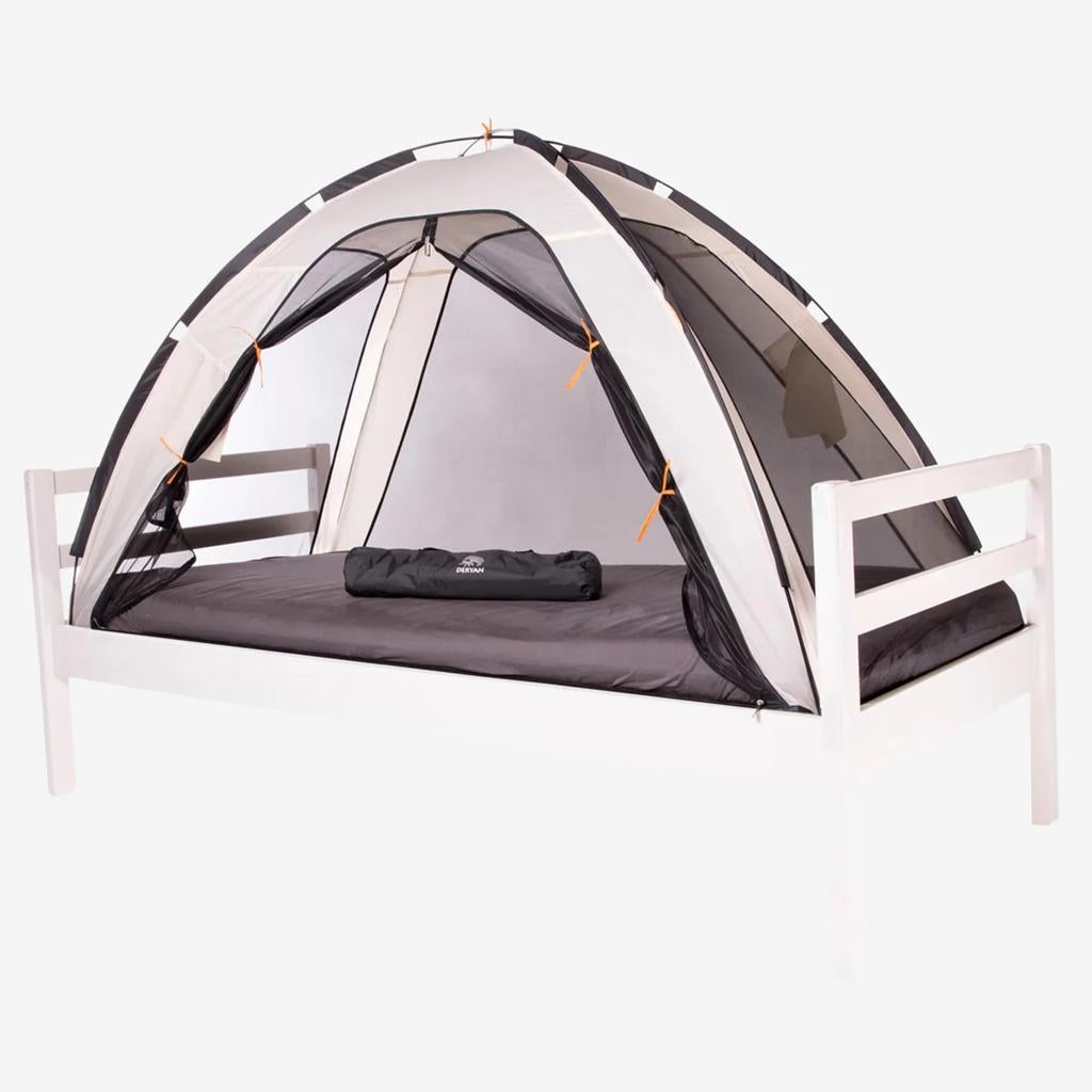 DERYAN Bedtent Klamboe 90x200cm - Muggenbescherming, Ophalen of Verzenden, Nieuw, 180 cm of meer, 85 tot 100 cm
