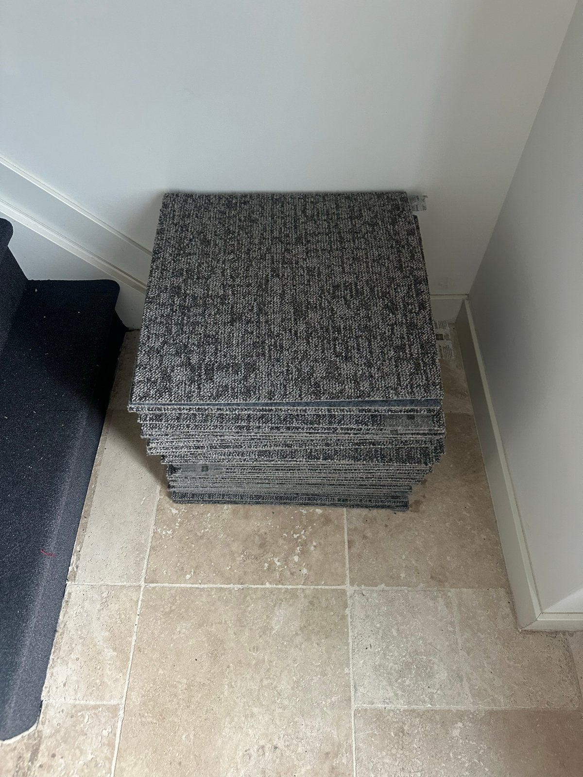 Dempende tapijttegels 50x50 - Geluidsisolatie, Ophalen, Gebruikt, ., Vierkant