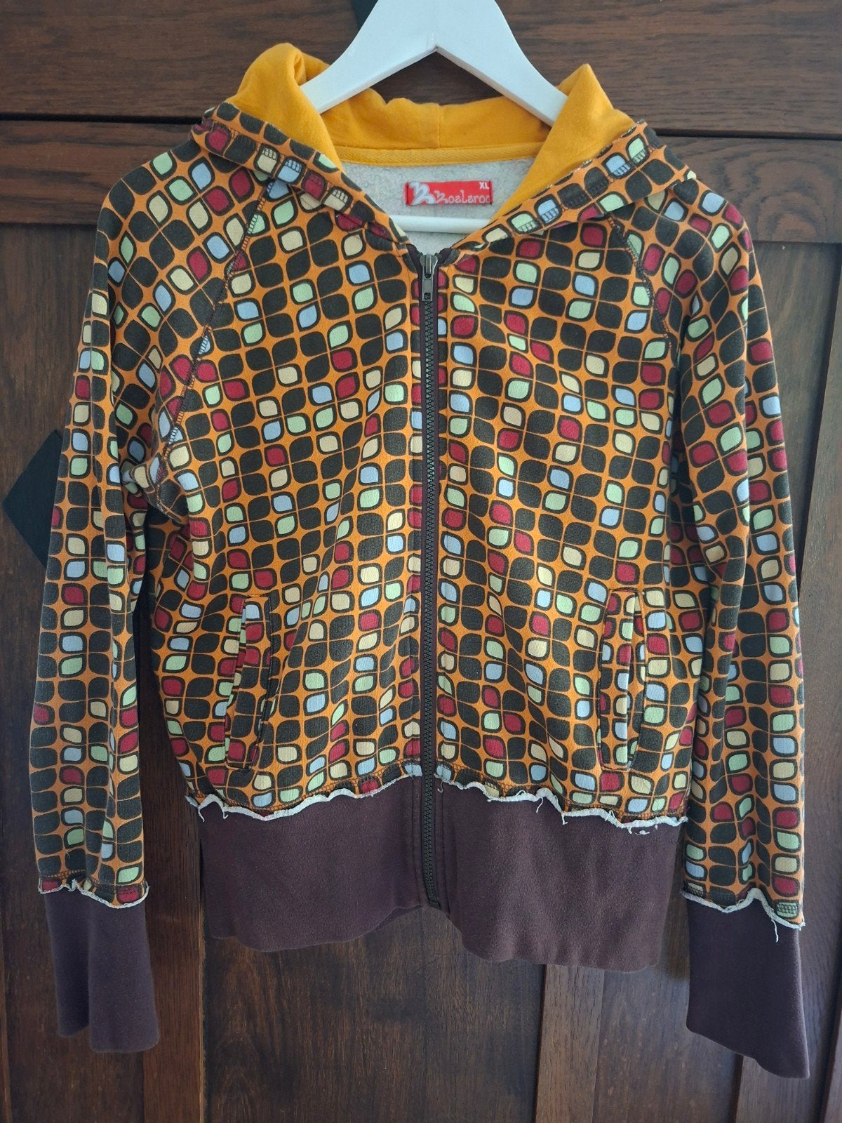 Hoodie Boalaroo maat L bruin oranje, Maat 38/40 (M), Oranje, Ophalen of Verzenden, Boalaroo