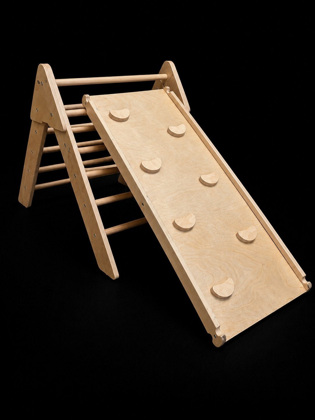Luna Klimrek met Glijbaan/Klimplank & Klimboog/Schommelstoel, Kinderen en Baby's, Speelgoed | Houten speelgoed, Ophalen, Gebruikt