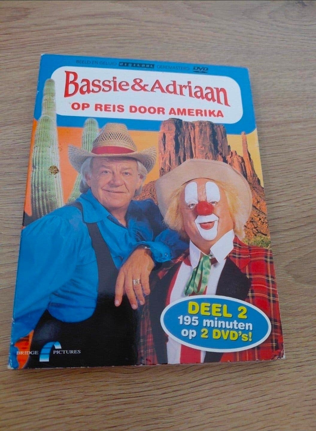 Bassie en Adriaan op reis door Amerika deel 2 dvd LEES TEKST, Gebruikt, Tv-serie, Ophalen of Verzenden, Familie