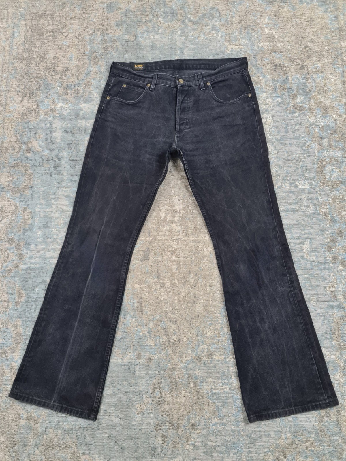 LEE DENVER W36 L34 BOOTCUT 100% katoen Bronno3634 Zwart, W36 - W38 (confectie 52/54), https://eu.lee.com/nl-nl/contact-us.html