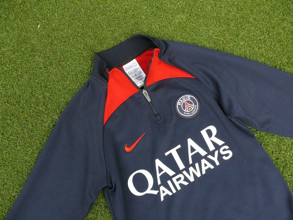 PSG voetbalshirt van Nike maat 14 / 164 als nieuw, Maat XS of kleiner, Ophalen of Verzenden, Zo goed als nieuw, Shirt