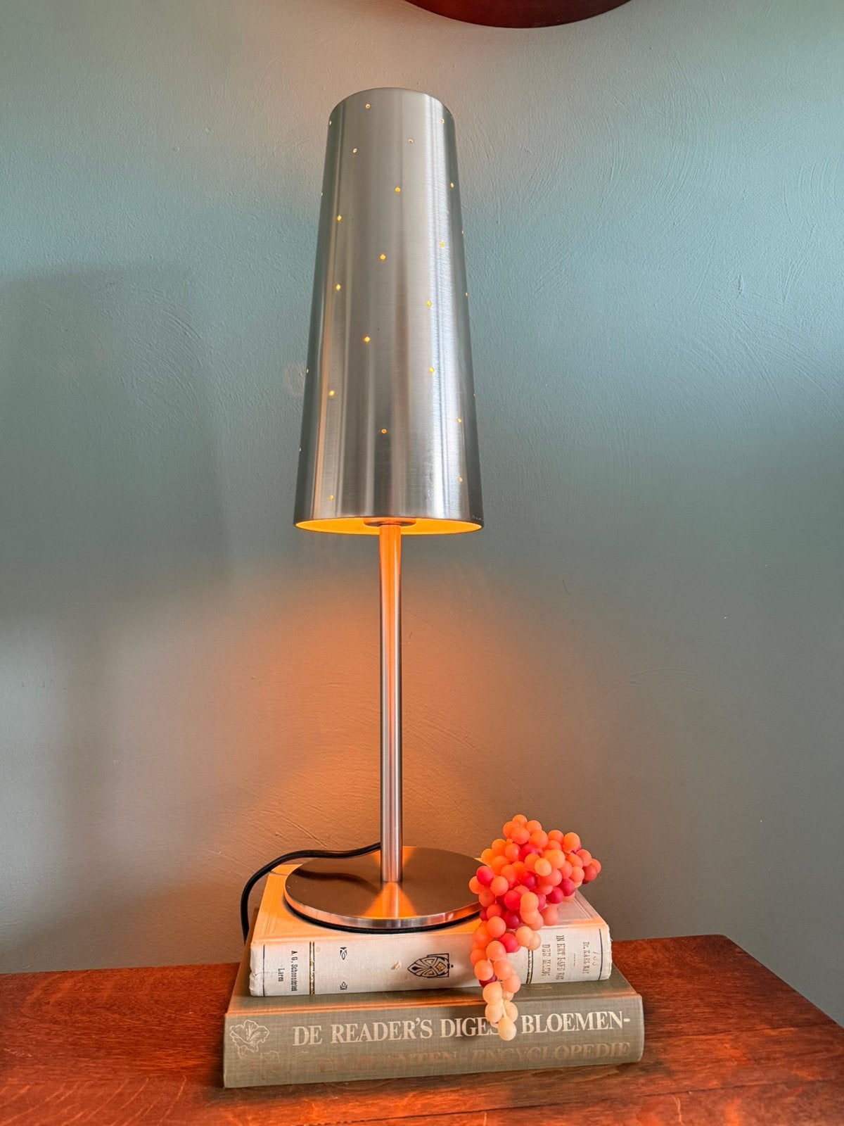IKEA vintage Tallvik tafellamp Scandinavisch design | 60 cm, Goud, Ophalen of Verzenden, Zo goed als nieuw, IKEA