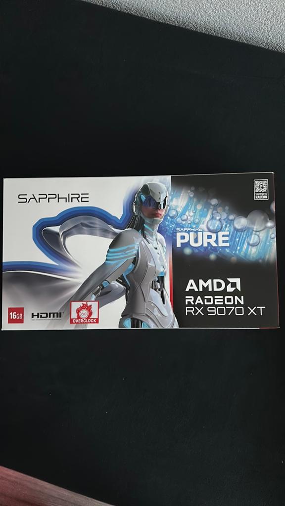 RX 9070 XT Pure graphics card, GDDR6, Nieuw, Ophalen of Verzenden, HDMI