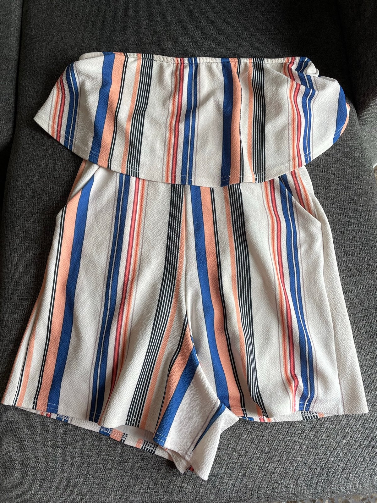 Mooi Zomer Jumpsuit Maat M, Kleding | Dames, Jumpsuits, Ophalen of Verzenden, Gedragen, Maat 38/40 (M), Wit