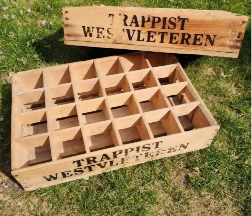 2x krat Westvleteren, Verzamelen, Biermerken, Ophalen, Gebruikt
