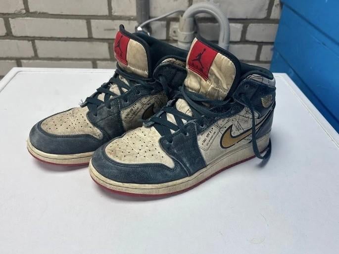 Air Jordan 1 Mid SE GS "Take Flight" FN1353-400 Maat 40, Overige kleuren, Nike, Ophalen of Verzenden, Sneakers of Gympen