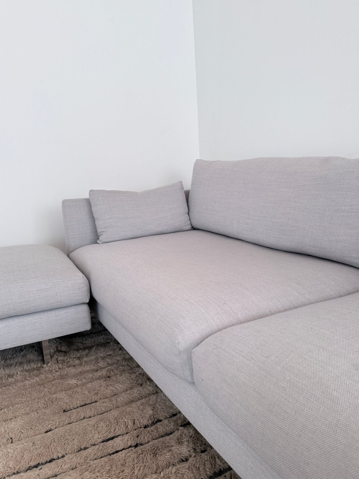 Montis Axel XL bank met hocker - 275 cm breed, Huis en Inrichting, 250 tot 300 cm, Gebruikt, 100 tot 125 cm, Ophalen of Verzenden