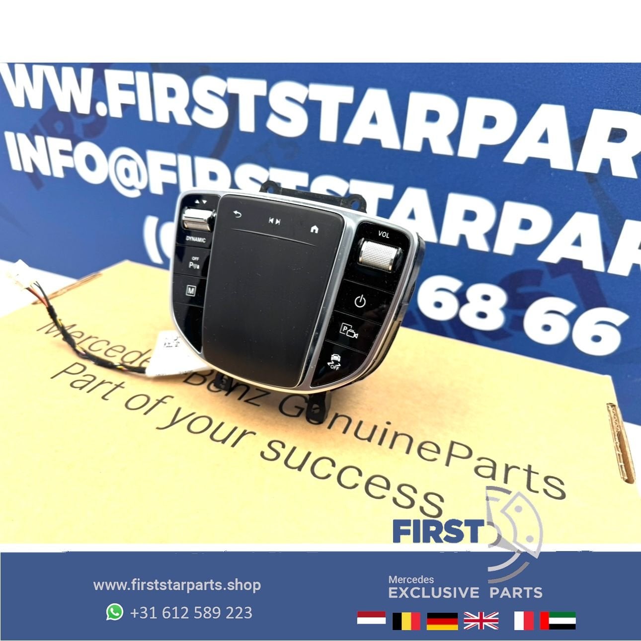 A2539000008 Mercedes FACELIFT TOUCHPAD W205 W253 W213 W166 C, Gebruikt, -, -, Ophalen of Verzenden