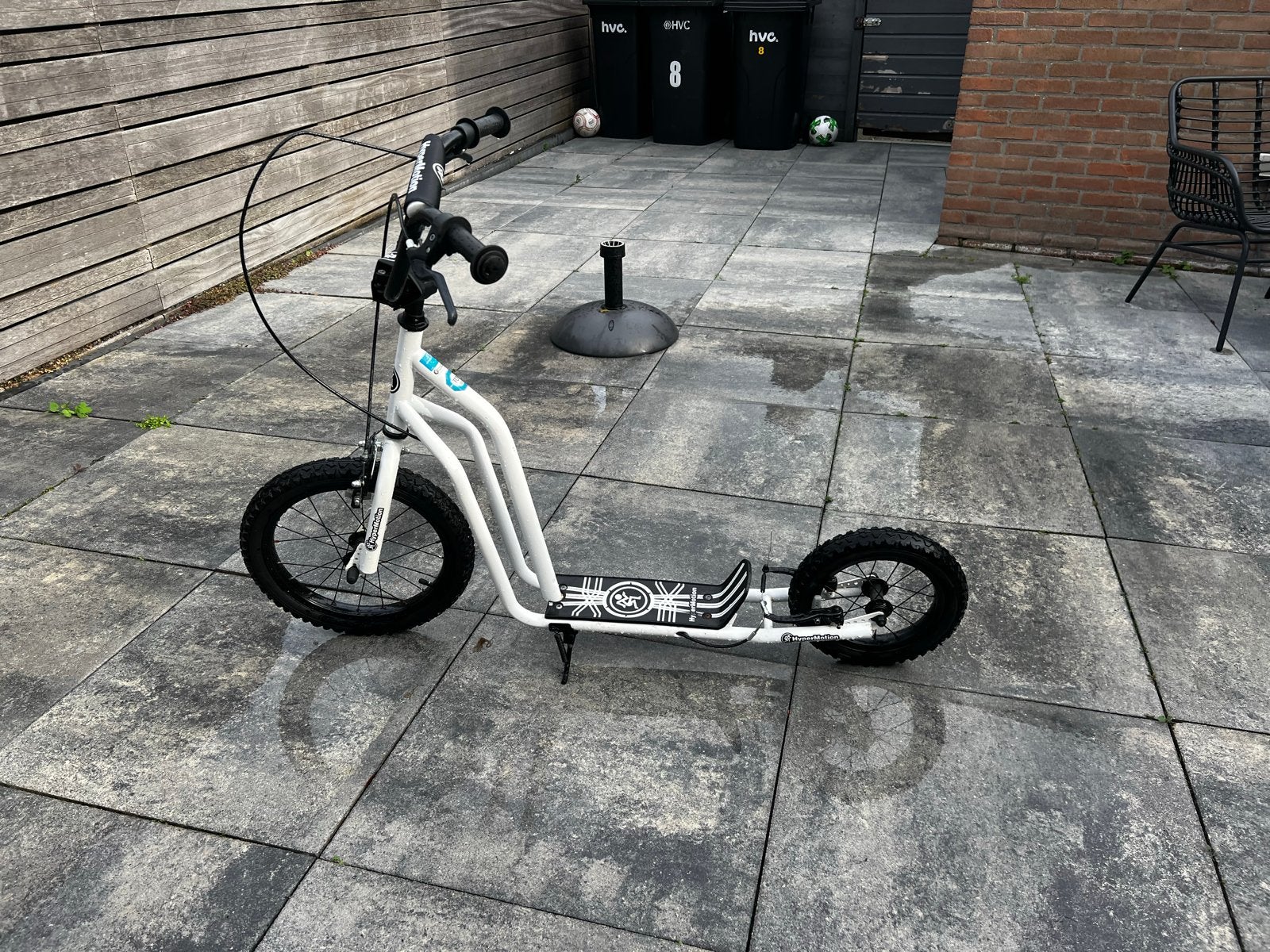HyperMotion step met grote wielen, Fietsen en Brommers, Ophalen, Gebruikt, Gewone step