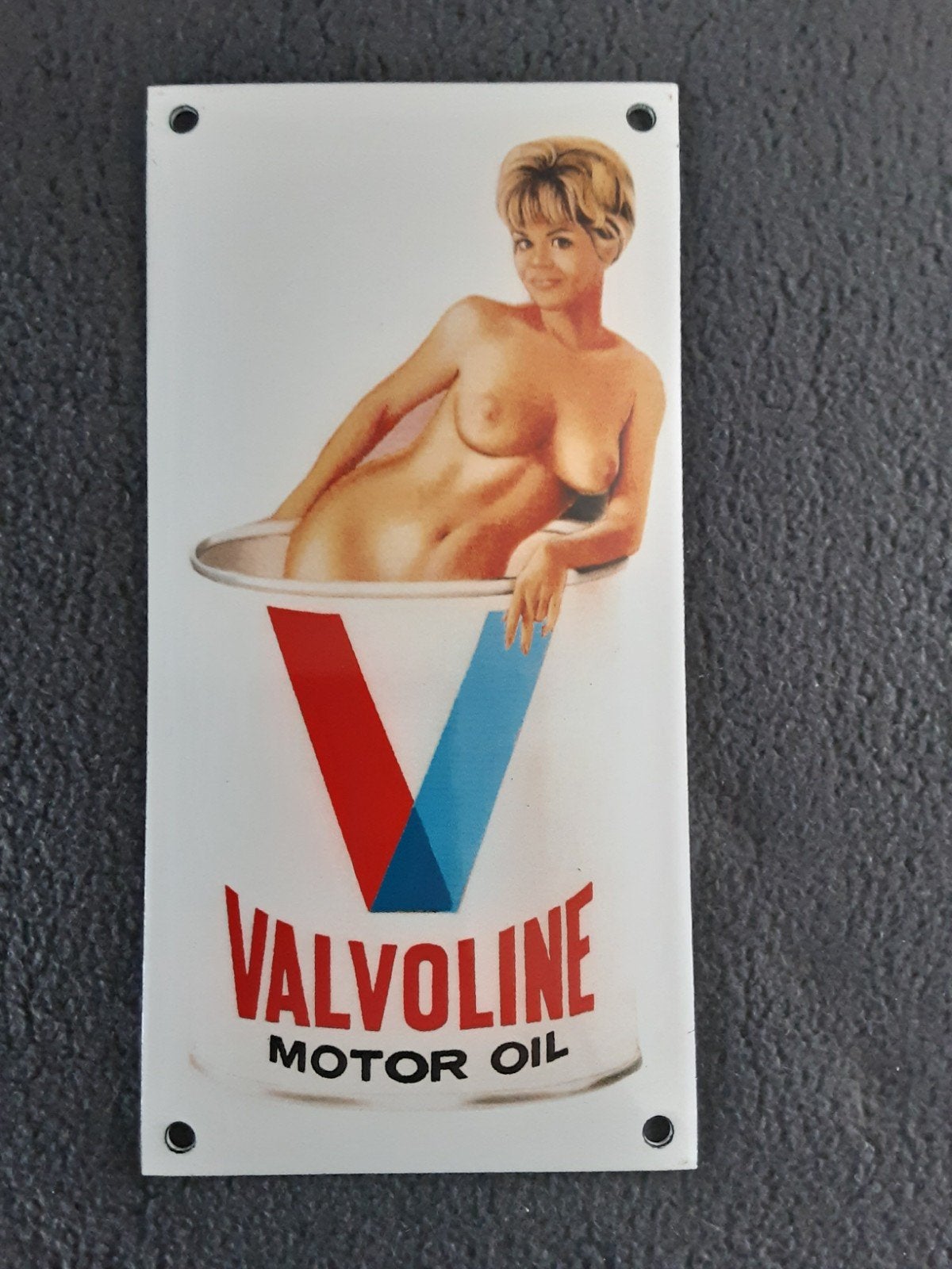 EMAILE BORDJE , VALVOLINE., Verzamelen, Ophalen of Verzenden, Overige